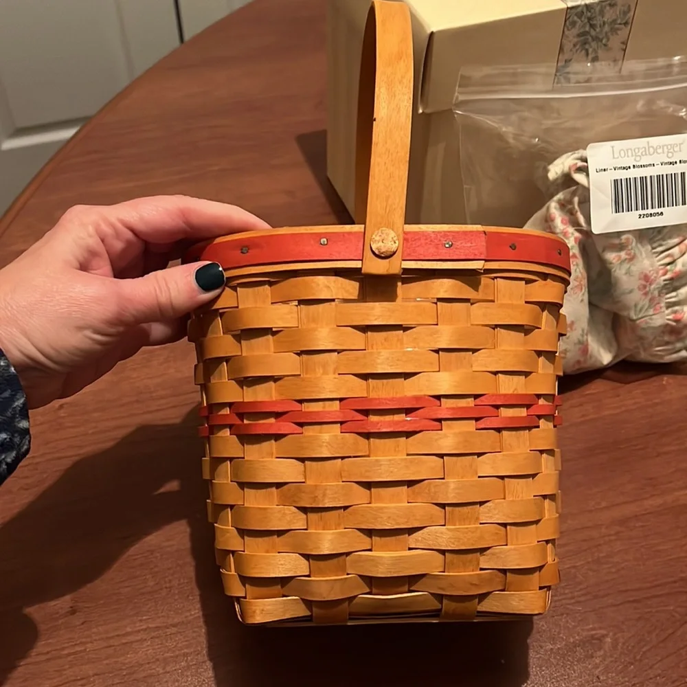 Longaberger With Love 2001 Mothers Day basket